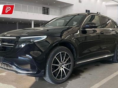 Schwarz Gebraucht 2022 Mercedes EQC400 AMG line SUV | 35.990 € (Fairer Preis)