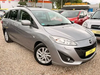 Gebraucht Mazda 5 Center-Line 116 PS (85 kW) 2011 Plutossilber metallic Van / Kleinbus