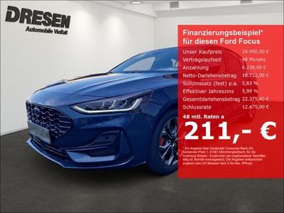 Gebraucht Ford Focus ST-Line 125 PS (91 kW) 2025 Blau Limousine