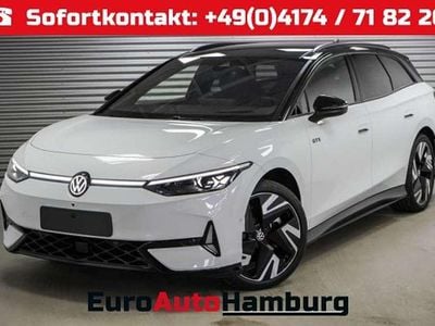 Neu VW ID.7 GTX 250 kW (340 PS) 2025 Gletscherweiss metallic (2y) Kombi