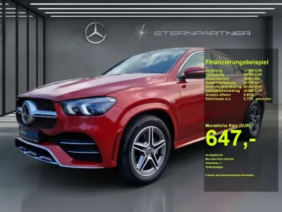 Używany Mercedes GLE350 AMG 333 KM (244 kW) 2022 Czerwony Sedan/Limuzyna
