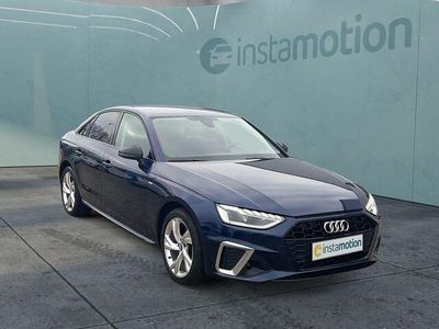Używany Audi A4 S-Line 150 KM (110 kW) 2020 Niebieski Sedan/Limuzyna
