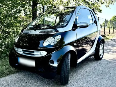 Second-hand Smart ForTwo Cabrio Passion 54 CP (39 kW) 2003 Negru Cabrio