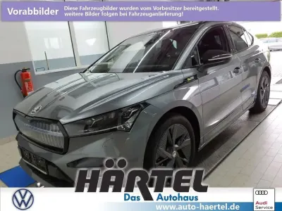 Gebraucht Skoda Enyaq iV RS 219 kW (299 PS) 2023 Graphite grau (grey), metallic SUV