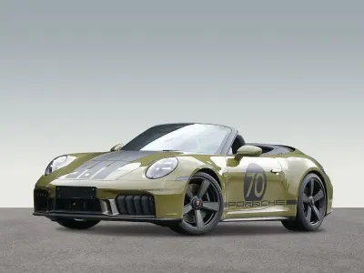 Neu Porsche 992 541 PS (397 kW) 2026 Grün Cabrio