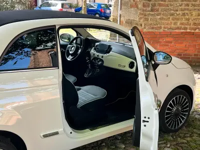 Gebraucht Fiat 500C 69 PS (50 kW) 2019 Weiß Cabrio