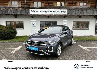 Gebraucht VW T-Roc Cabriolet Style 110 PS (80 kW) 2024 Rauchgrau Cabrio
