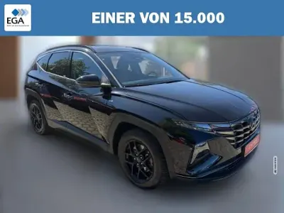Gebraucht Hyundai Tucson Select 150 PS (110 kW) 2021 Schwarz metallic SUV