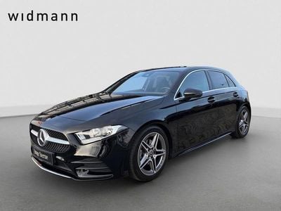 Night black Gebraucht 2022 Mercedes A200 AMG Limousine | 27.850 € (Fairer Preis)