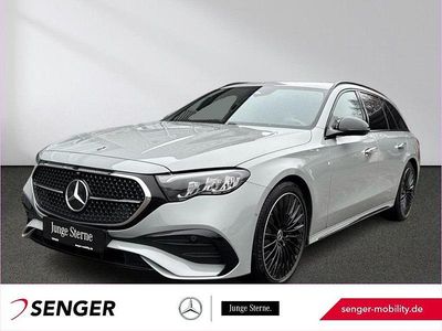 Grau Gebraucht 2025 Mercedes E300 AMG line Limousine | 53.980 € (Guter Preis)