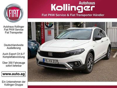 Gelato weiß Gebraucht 2021 Fiat Tipo Cross Kleinwagen | 18.877 € (Teuer)
