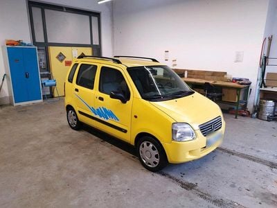 Gebraucht Suzuki Wagon R+ 76 PS (55 kW) 2000 Gelb Van / Kleinbus