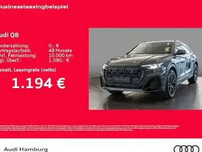Ny Audi Q8 Ambiente 286 HK (210 kW) 2025 Grå SUV