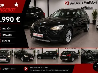 Gebraucht BMW X1 xLine 143 PS (105 kW) 2014 Schwarz SUV
