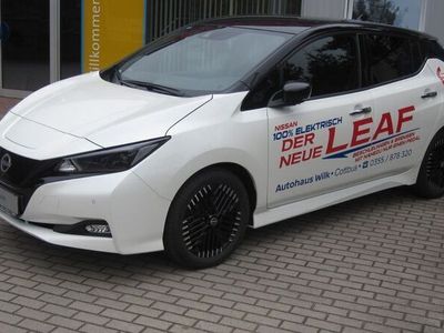 Gebraucht Nissan Leaf N-Connecta 110 kW (150 PS) 2023 Weiß Kleinwagen
