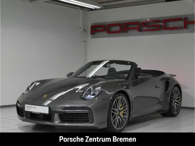 Gebraucht Porsche 911 Turbo S 2023 Achatgraumetallic Cabrio