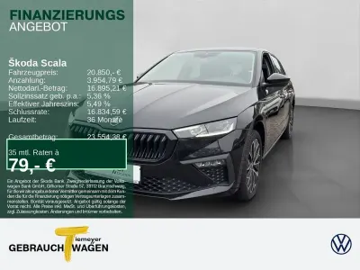 Gebraucht Skoda Scala Tour 116 PS (85 kW) 2025 Schwarz Kleinwagen