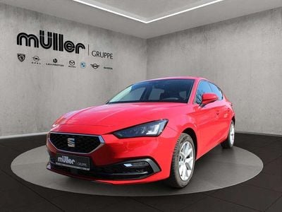 Usata Seat Leon Style 131 CV (96 kW) 2021 Rosso Berlina