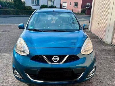 Gebraucht Nissan Micra 80 PS (58 kW) 2015 Blau Kleinwagen