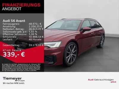 Gebraucht Audi S6 Ambiente 344 PS (253 kW) 2025 Grenadinerot metallic Kombi
