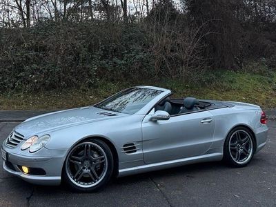 Gebraucht Mercedes SL500 AMG 306 PS (225 kW) 2001 Silber Cabrio