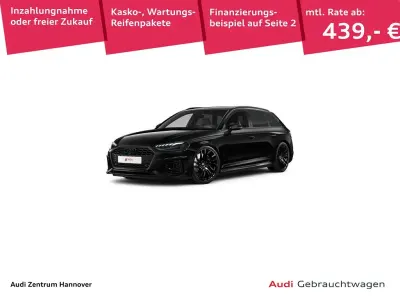 Gebraucht Audi RS4 Design 450 PS (330 kW) 2024 Mythosschwarz metallic Kombi