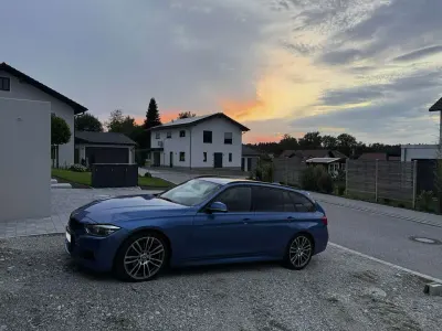 Gebraucht BMW 320 M Sport 190 PS (139 kW) 2016 Blau Kombi