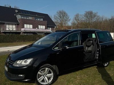 Gebraucht VW Sharan 177 PS (130 kW) 2013 Schwarz Van / Kleinbus