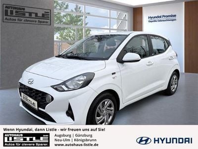 Gebraucht Hyundai i10 Select 67 PS (49 kW) 2021 Polar white Kleinwagen