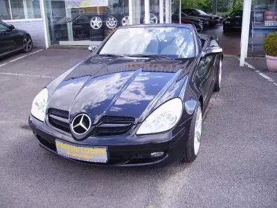 Usata Mercedes SLK200 163 CV (119 kW) 2004 Nero Cabrio