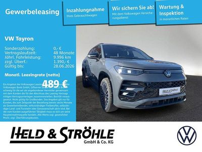 Nouă VW Tayron R-line 177 CP (130 kW) 2026 Gri SUV