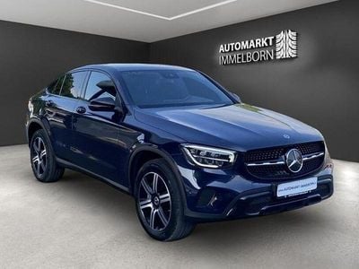 Gebraucht Mercedes GLC300e Night 306 PS (225 kW) 2022 Cavansitblau (metallic) Coupé