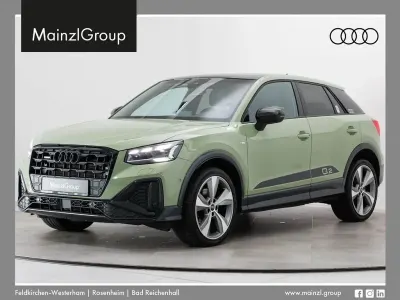 Gebraucht Audi Q2 S-Line 150 PS (110 kW) 2023 Apfelgrün metallic (metallic) SUV