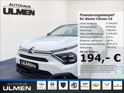 Gebraucht Citroën C4 Feel 131 PS (96 kW) 2023 Weiss Limousine