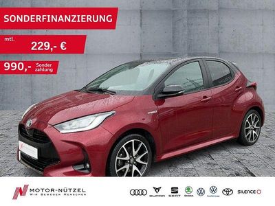 Gebraucht Toyota Yaris Hybrid Style 116 PS (85 kW) 2021 Rot Kleinwagen