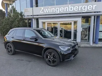 Usata Mercedes GLC300 AMG line 245 CV (180 kW) 2020 Nero SUV