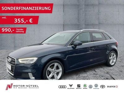 Kosmosblau metallic Gebraucht 2018 Audi A3 Sport Limousine | 18.790 € (Fairer Preis)