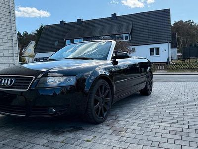 Gebraucht Audi A4 Cabriolet 163 PS (119 kW) 2003 Schwarz Cabrio