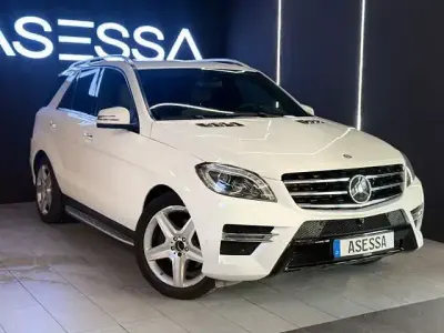 Gebraucht Mercedes ML350 AMG line 258 PS (189 kW) 2014 Weiß SUV