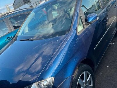 Gebraucht VW Touran 140 PS (102 kW) 2007 Blau Van / Kleinbus