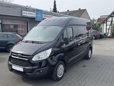 Gebraucht Ford Transit Custom 155 PS (114 kW) 2015 Pantherschwarz metallic Van / Kleinbus