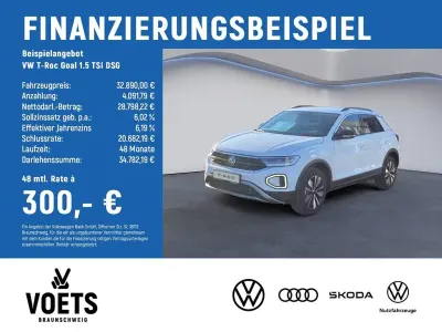 Neu VW T-Roc Goal 150 PS (110 kW) 2026 Weiß SUV