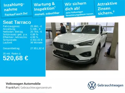 Używany Seat Tarraco 4Drive 190 KM (139 kW) 2019 Biały SUV