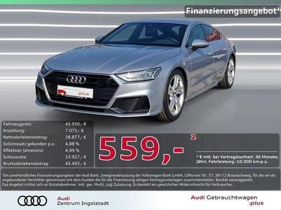 Second-hand Audi A7 S-Line 299 CP (219 kW) 2023 Argintiu Berlinǎ