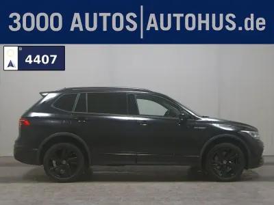 Gebraucht VW Tiguan Allspace R-line 200 PS (147 kW) 2022 Schwarz SUV