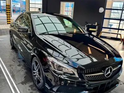 Brugt Mercedes CLA200 AMG line 156 HK (114 kW) 2019 Sort Sedan