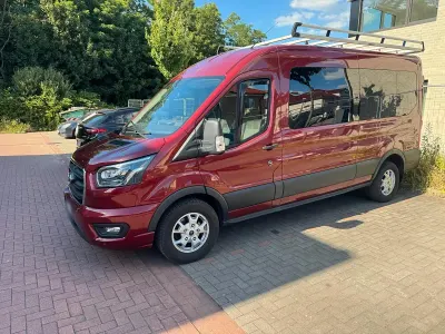 Gebraucht Ford Transit 170 PS (125 kW) 2021 Rot Van