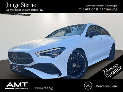 Weiß Gebraucht 2023 Mercedes CLA200 Shooting Brake AMG line Kombi | 36.340 € (Teuer)