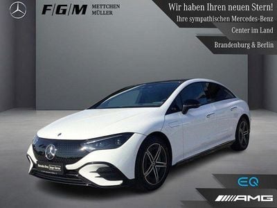 Gebraucht Mercedes EQE300 AMG line 180 kW (245 PS) 2023 Unilack polarweiß Limousine