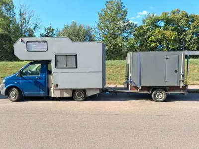 Gebraucht VW T5 102 PS (75 kW) 2011 Blau Van